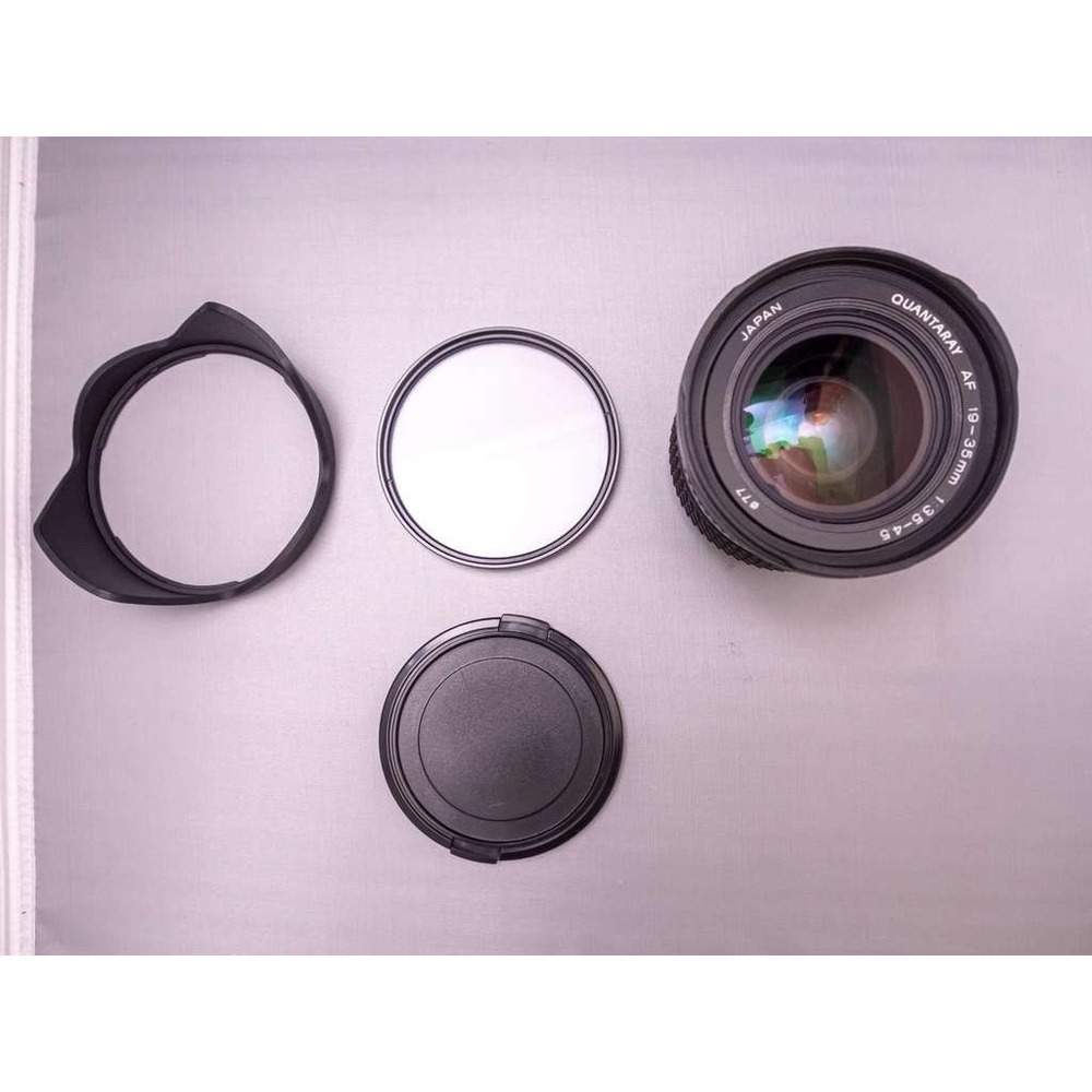 Quantaray AF 19-35mm f/3.5-4.5 Wide Angle Lens for Minolta AF & Sony A Mount EXC